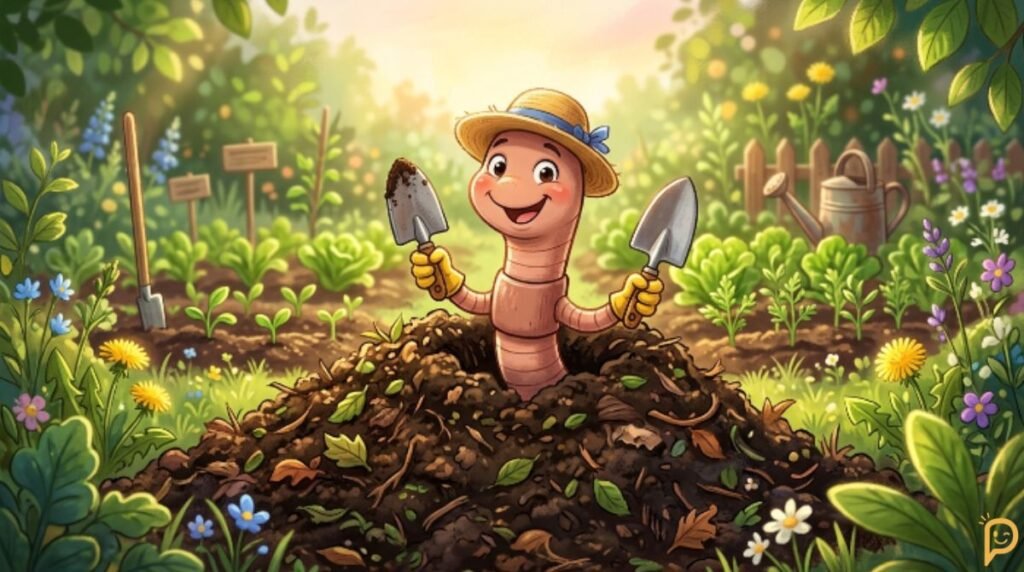 Garden, Earthworm & Compost Worm Puns