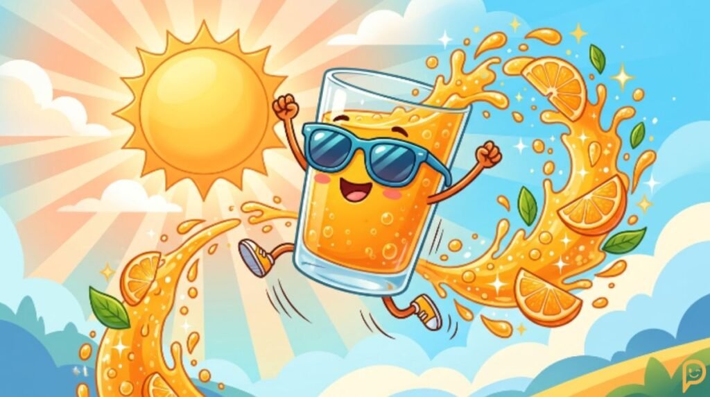 Orange Juice Puns and Fresh Citrus Wordplay