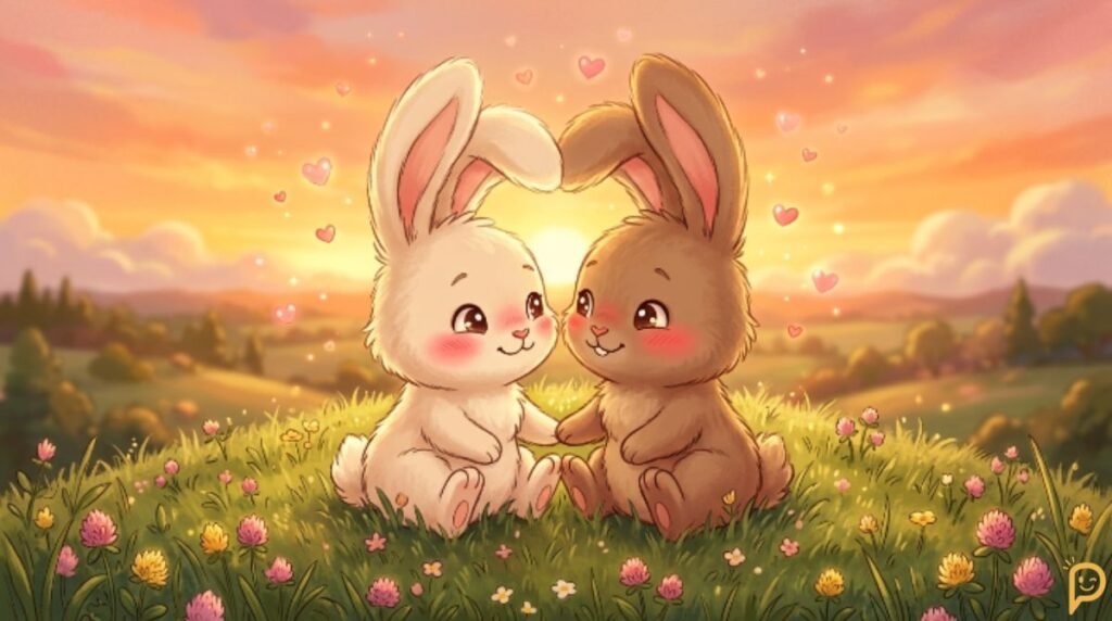Bunny Love Puns for Valentine's Day, Birthdays & Special Occasions
