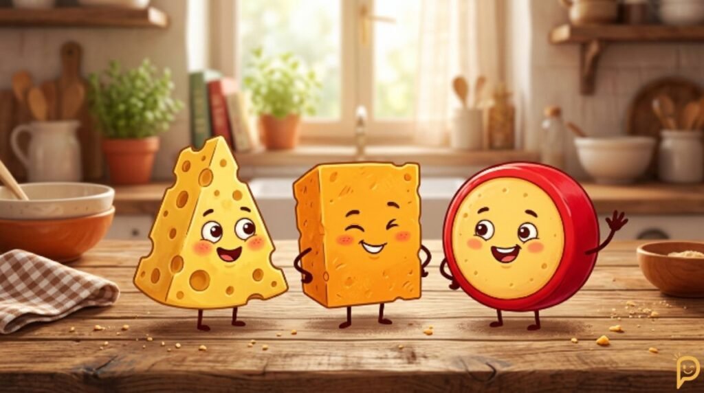 Cheese Puns by Cheese Type