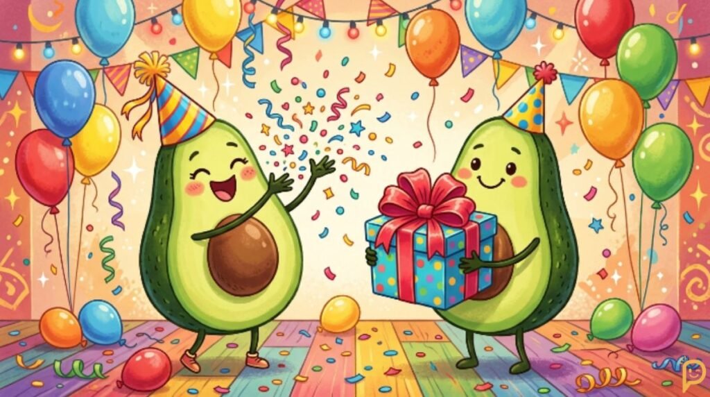 Creative Avocado Puns for Birthdays, Parties & Greeting Cards