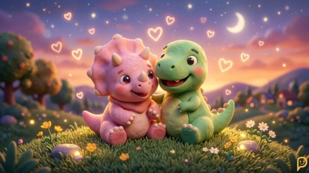 Cute & Romantic Dinosaur Puns for Love