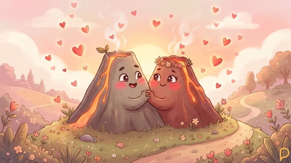 Cute and Romantic Volcano Jokes
