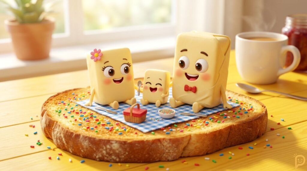 Cute Butter Jokes for Kids and Family Fun