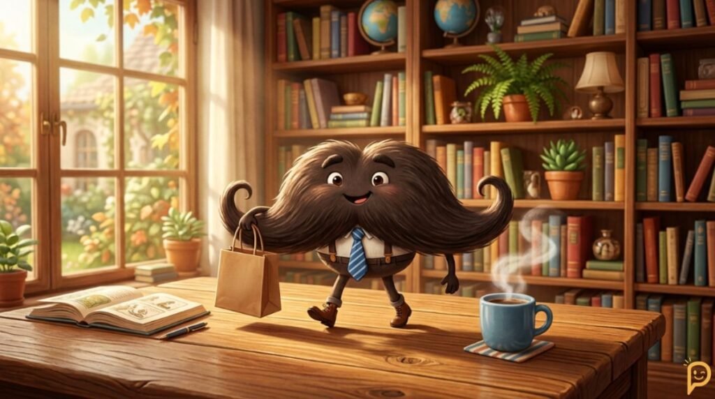 Food, Work, School, Sports, and Everyday Mustache Jokes