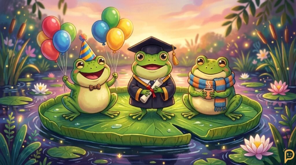 Frog Puns by Theme & Special Occasions