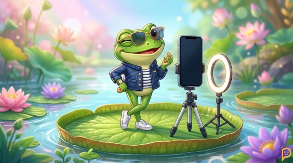 Frog Puns for Instagram Captions & Social Media