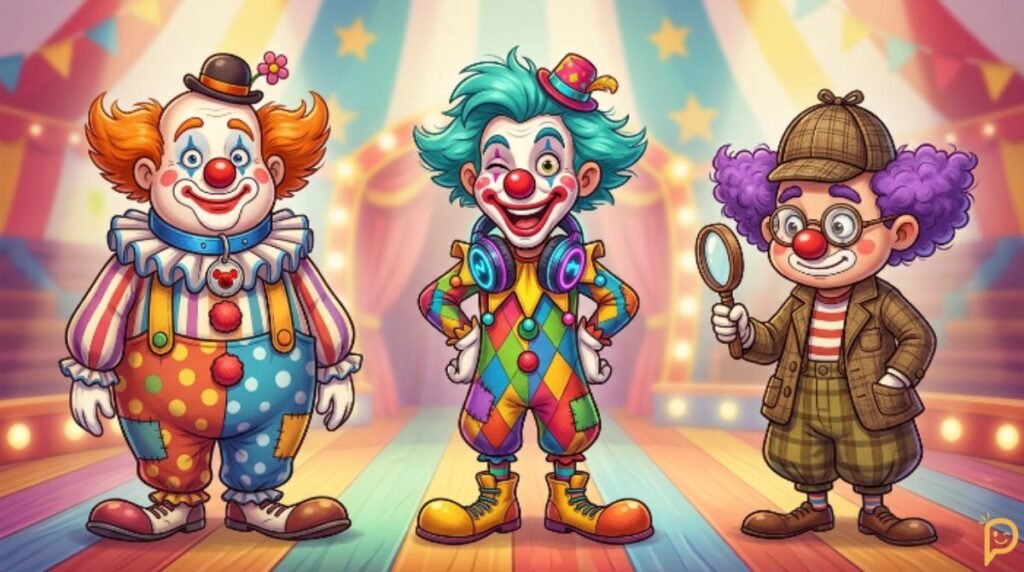 Funny Clown Names and Character Ideas