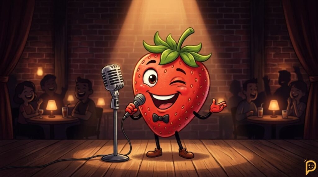 Funny Strawberry Puns & One-Liners