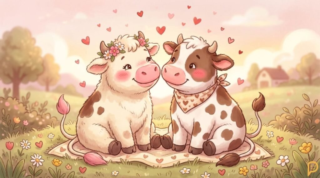 Love, Friendship & Romantic Cow Puns