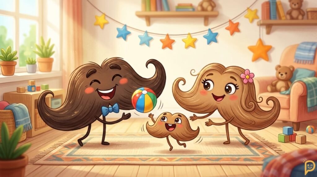 Mustache Jokes for Kids and Family Fun