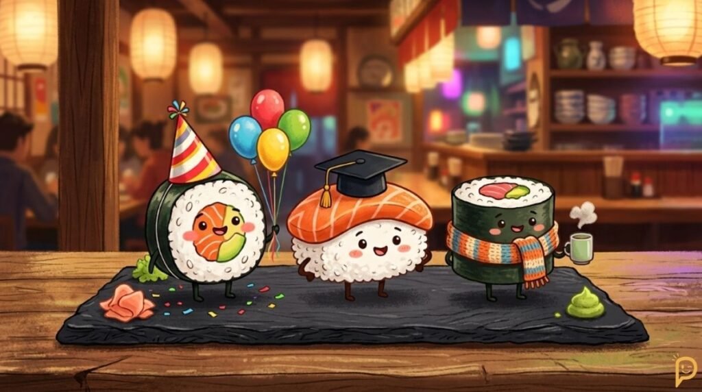 Playful Sushi Puns for Social Media & Every Occasion