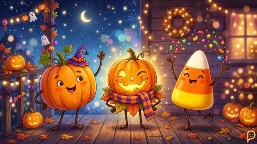 Pumpkin, Jack-o’-Lantern & Halloween Candy Puns