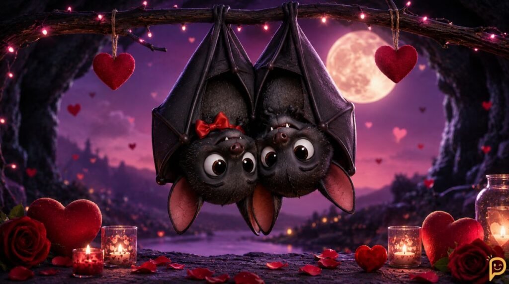 Romantic & Cute Bat Puns for Couples