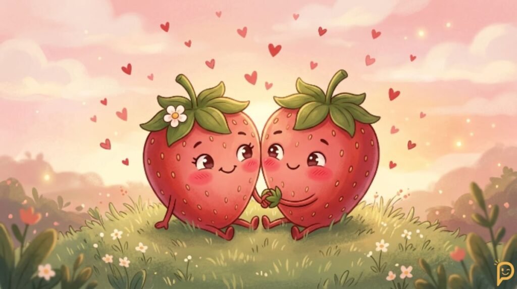 Romantic Strawberry Puns for Love & Couples