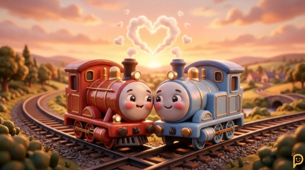 Romantic Train Puns for Love and Couples
