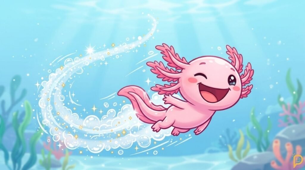 Short Axolotl Jokes for Kids