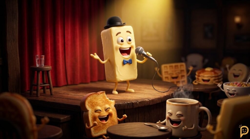 Short Butter Jokes and One-Liners