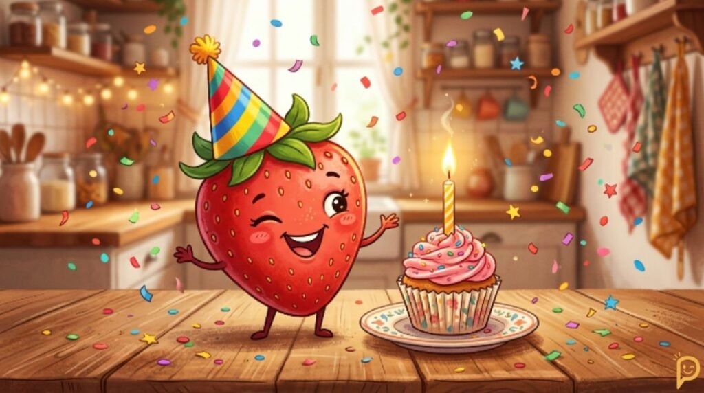 Strawberry Puns for Birthdays & Special Occasions