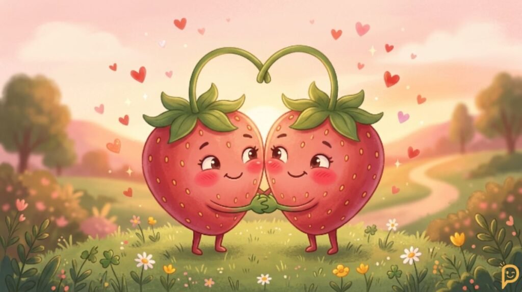 Strawberry Puns for Valentine’s Day
