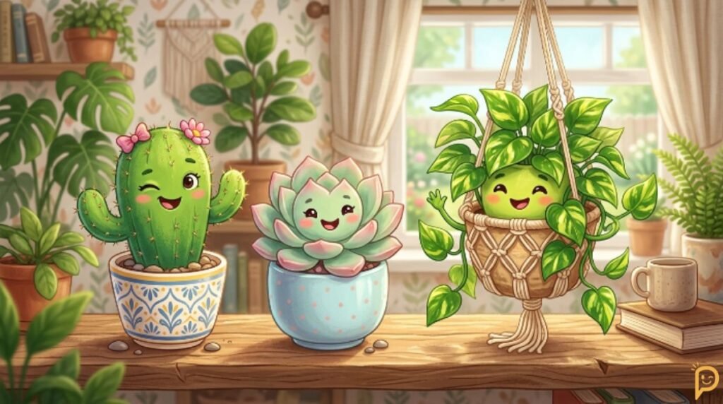 Succulent, Cactus, and Houseplant Puns