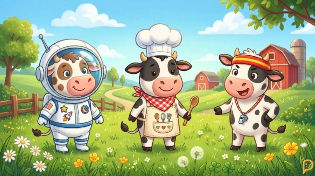 Unique Cow Puns by Theme