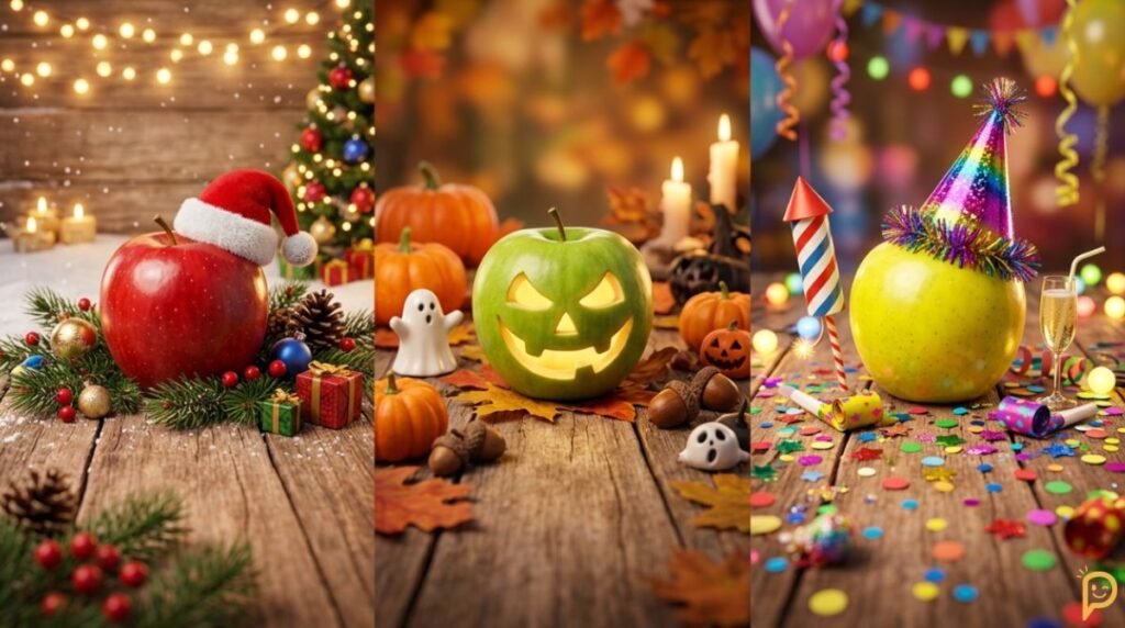 Apple Puns for Holidays & Seasonal Celebrations