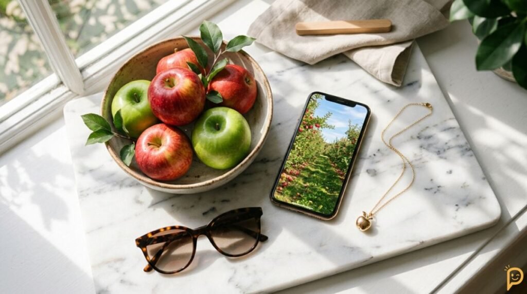 Apple Puns for Instagram Captions & Social Media