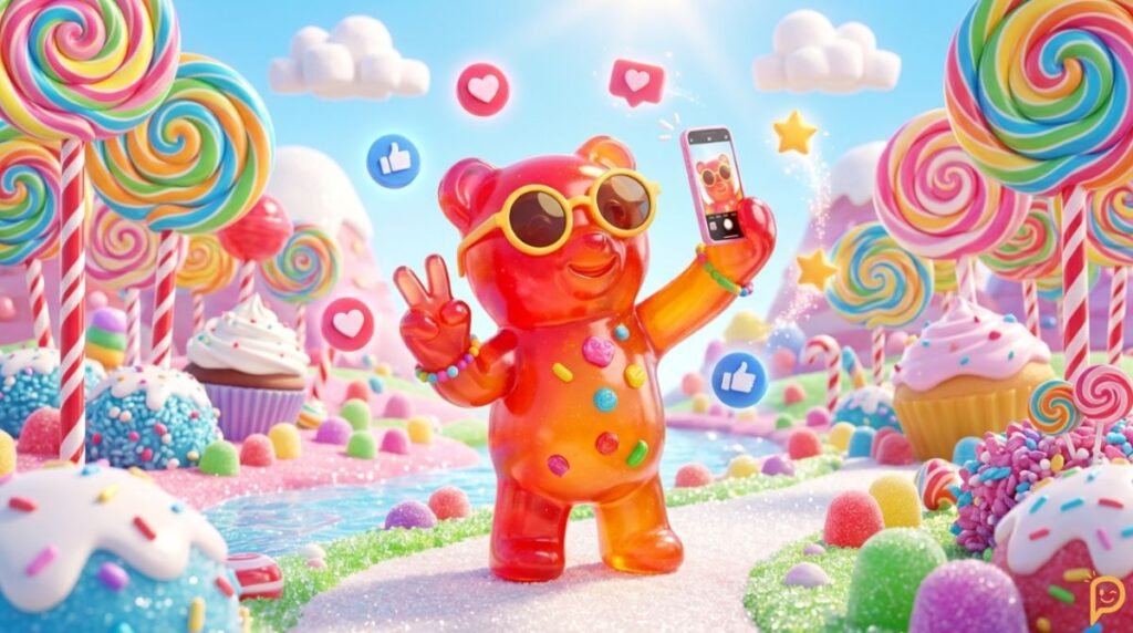 Candy Puns for Instagram Captions & Social Media