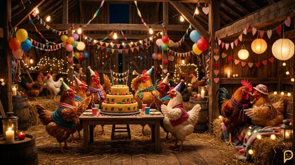 Chicken Love, Birthday, and Special Occasion Puns
