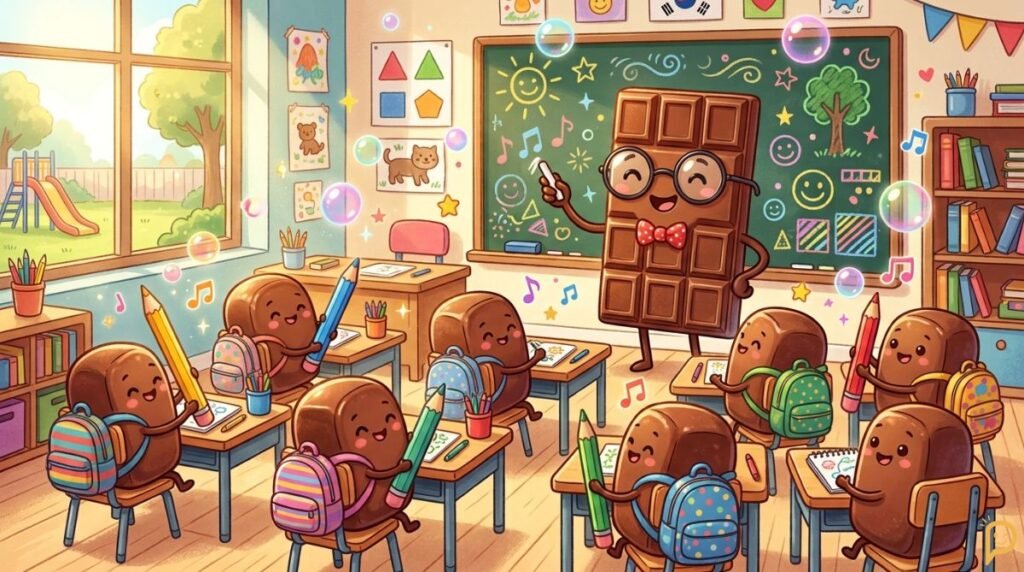 Chocolate Puns for Kids, Teachers & Family