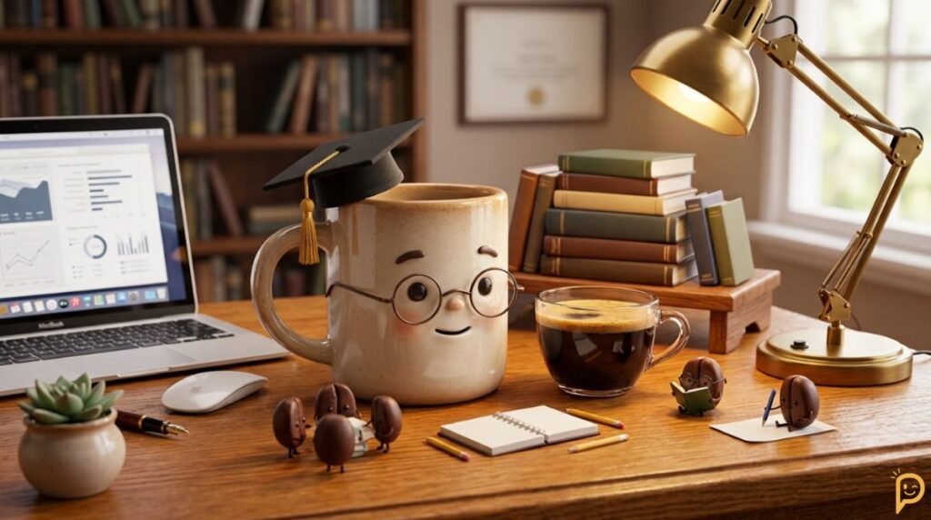 Coffee Puns for Work, School & Study