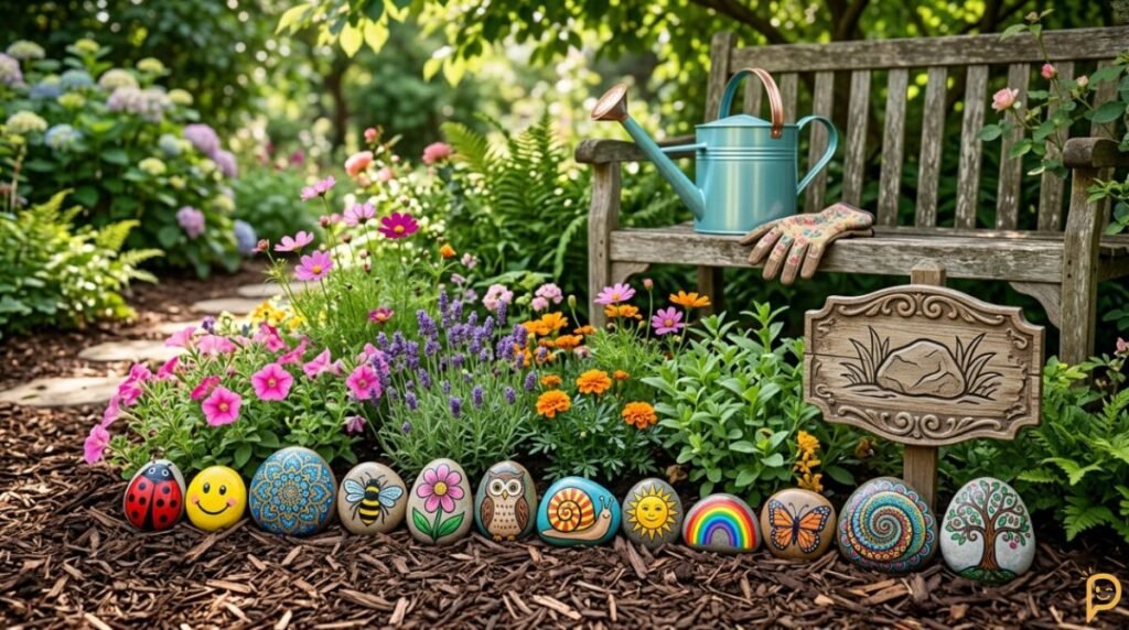 Creative Rock Names, Painted Rocks & Garden Puns
