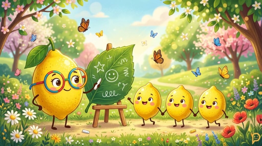 Cute Lemon Puns for Kids, Families & Teachers