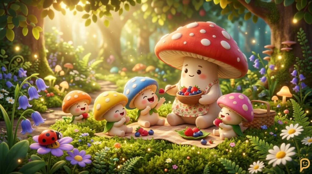 Cute Mushroom Puns for Kids, Friends & Family