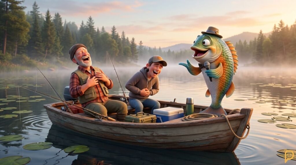 Fishing Puns, Angler Jokes, and Fisherman One-Liners