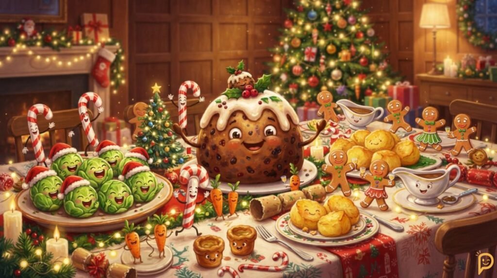 Food-Themed Christmas Puns for a Festive Laugh