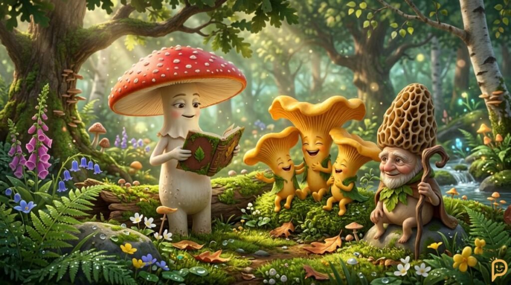 Fungi, Mushroom Species & Nature Puns