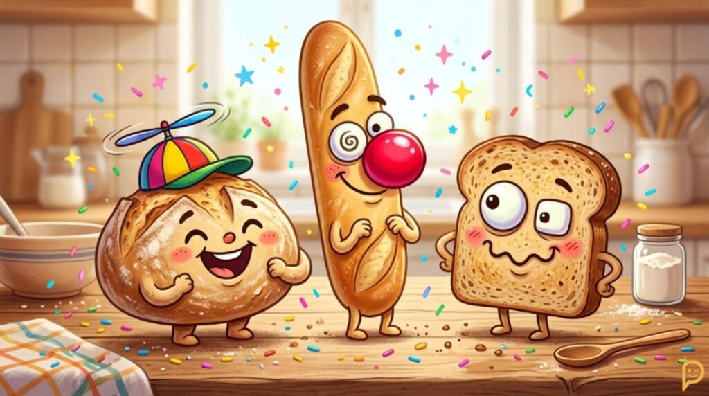 Funny Bread Puns and Silly Bread Jokes