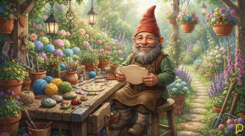 Gnome Puns for Cards, Crafts, Gifts & Garden Décor