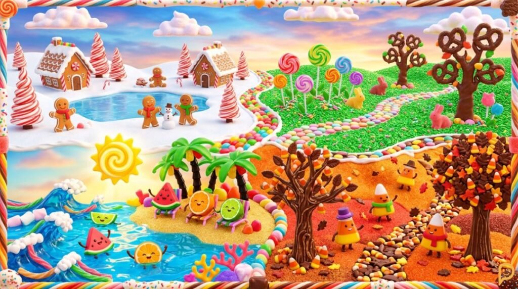 Holiday Candy Puns for Every Season