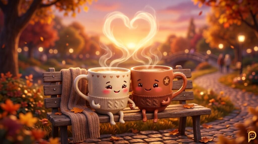 Love, Romance & Friendship Coffee Puns