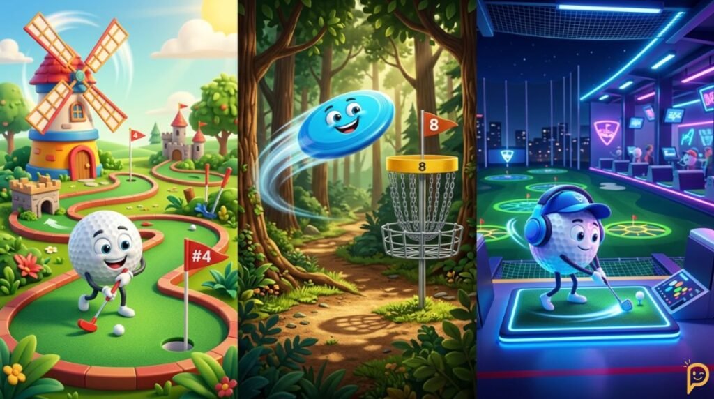 Mini Golf, Disc Golf, and Topgolf Puns