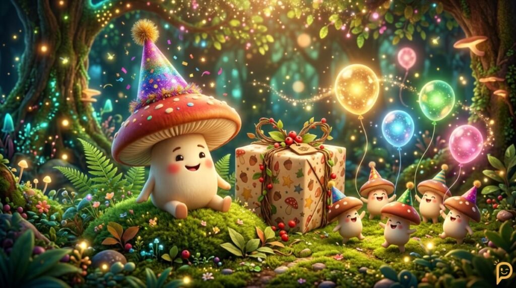 Mushroom Birthday Puns, Cards & Gifts