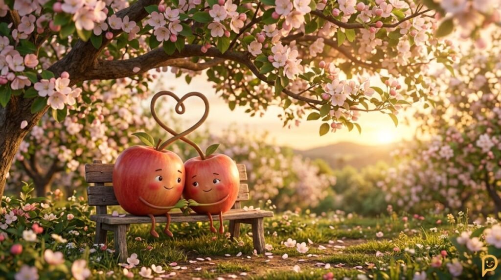 Romantic Apple Puns for Love & Relationships