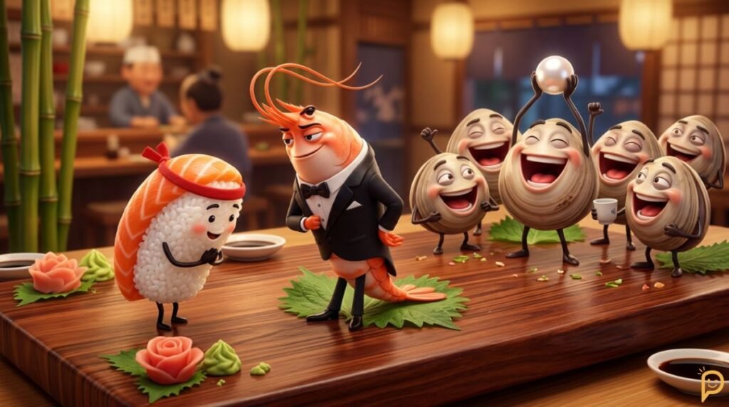 Seafood, Sushi, and Shellfish Puns