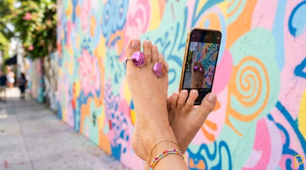 Toe Puns for Instagram, Social Media & Captions
