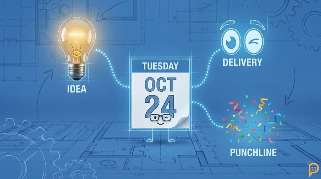 Why Tuesday Jokes Work So Well