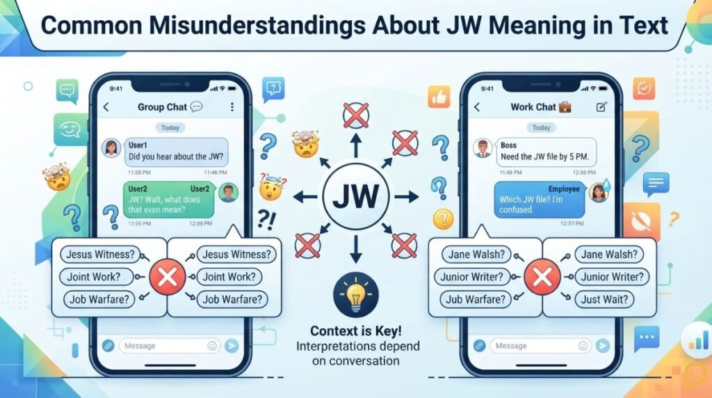 Common Misunderstandings About JW Meaning in Text