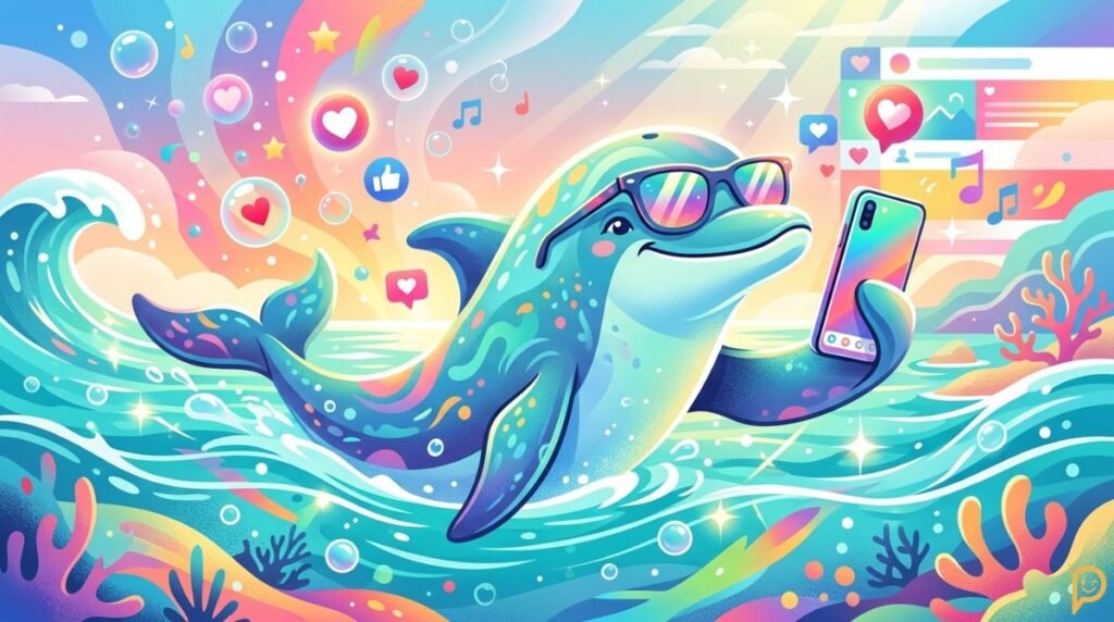 Dolphin Puns for Instagram, Social Media, and Captions
